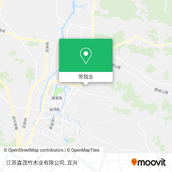 江苏森茂竹木业有限公司地图