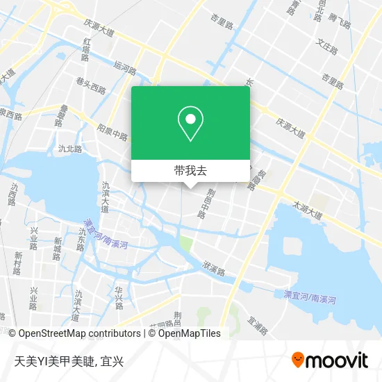天美YI美甲美睫地图