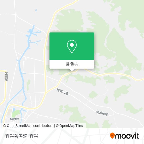 宜兴善卷洞地图