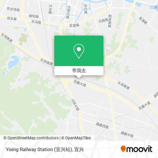 Yixing Railway Station (宜兴站)地图