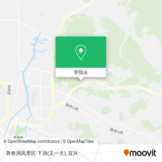 善卷洞风景区-下洞(又一天)地图
