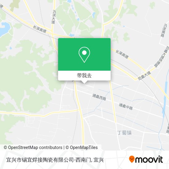 宜兴市锡宜焊接陶瓷有限公司-西南门地图