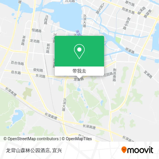 龙背山森林公园酒店地图