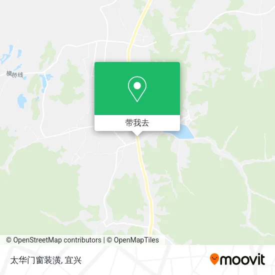 太华门窗装潢地图