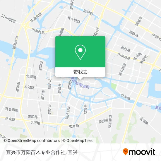 宜兴市万阳苗木专业合作社地图