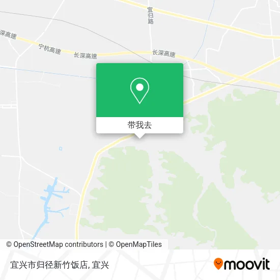 宜兴市归径新竹饭店地图