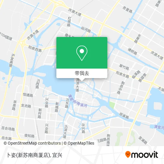卜姿(新苏南商厦店)地图