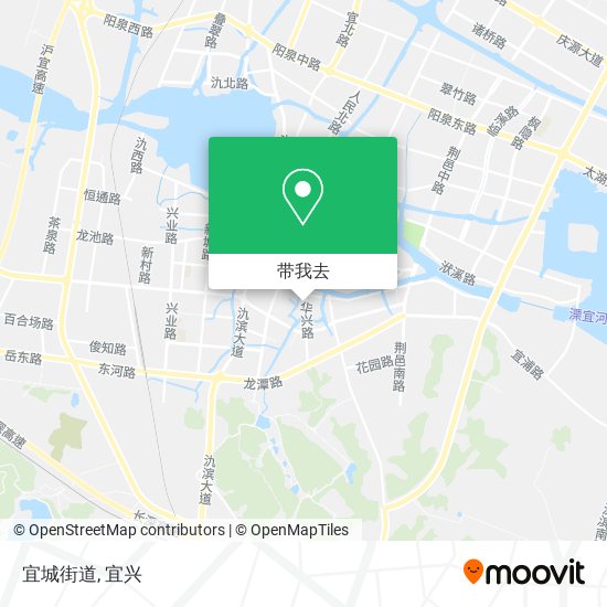 宜城街道地图