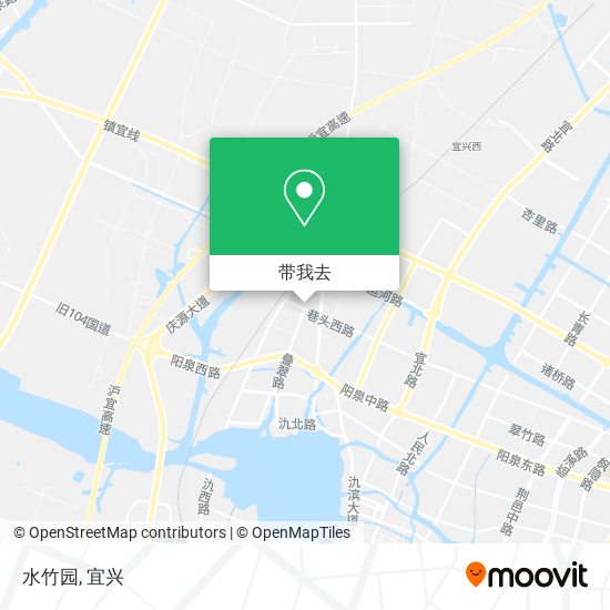 水竹园地图