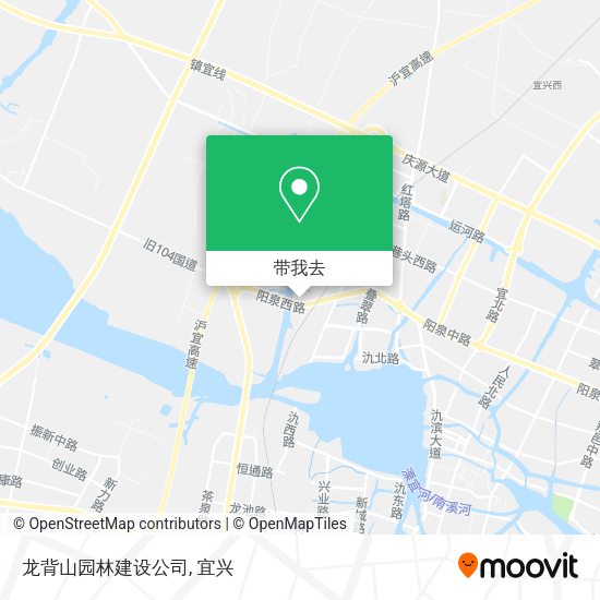 龙背山园林建设公司地图