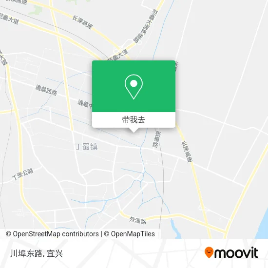 川埠东路地图