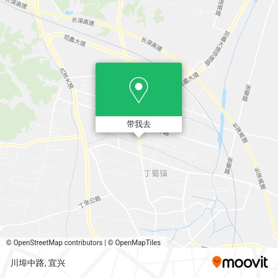 川埠中路地图