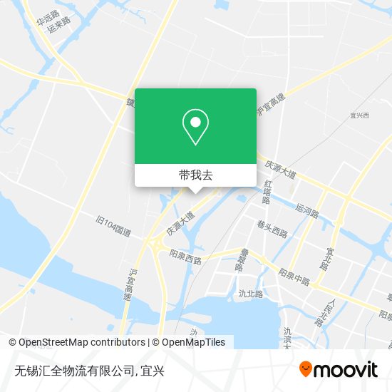 无锡汇全物流有限公司地图