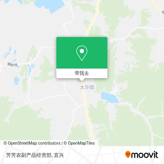 芳芳农副产品经营部地图
