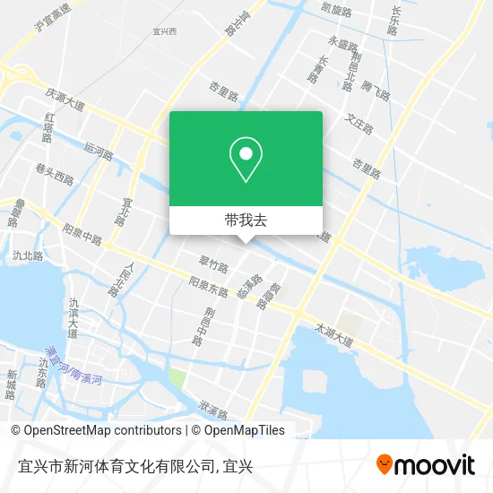 宜兴市新河体育文化有限公司地图