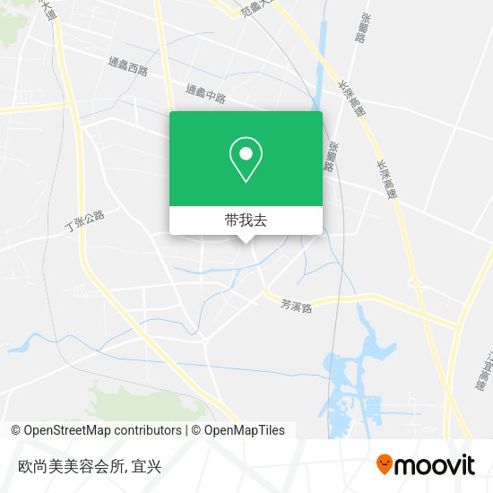 欧尚美美容会所地图