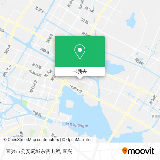 宜兴市公安局城东派出所地图