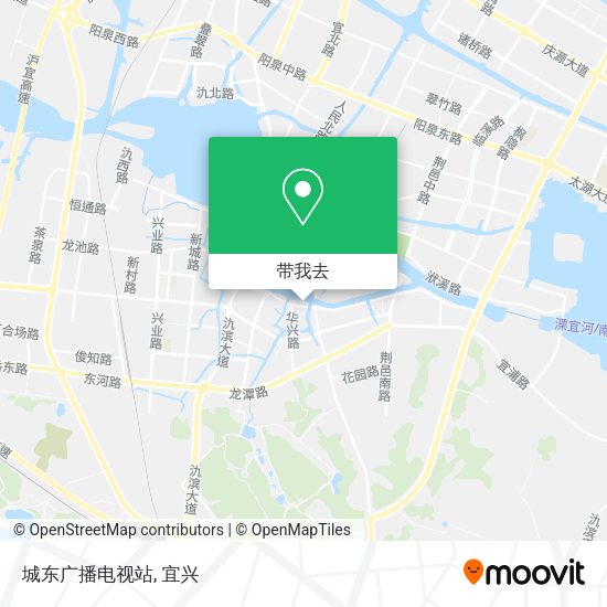 城东广播电视站地图