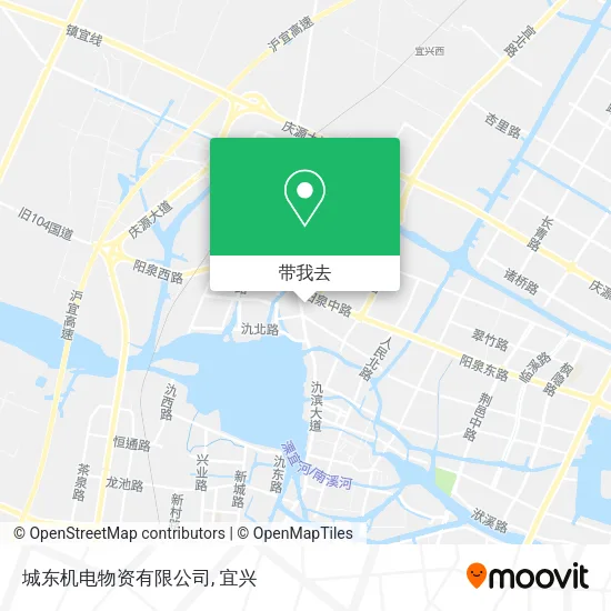 城东机电物资有限公司地图