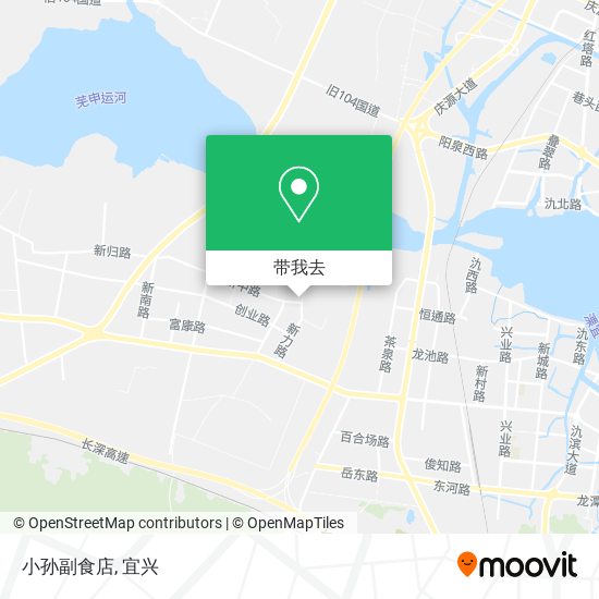 小孙副食店地图