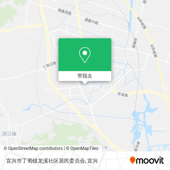 宜兴市丁蜀镇龙溪社区居民委员会地图