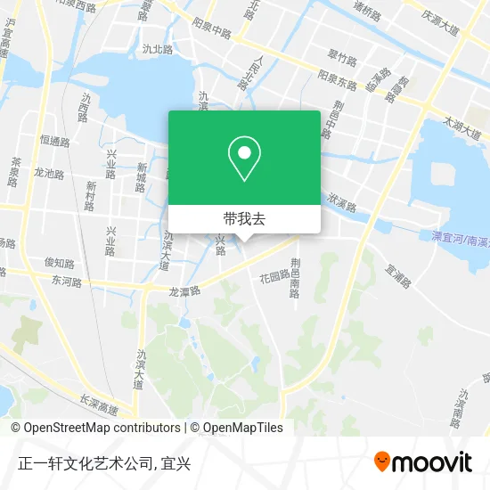正一轩文化艺术公司地图