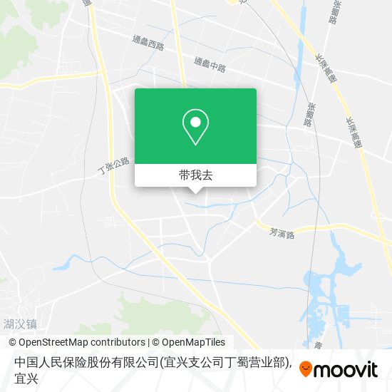 中国人民保险股份有限公司(宜兴支公司丁蜀营业部)地图