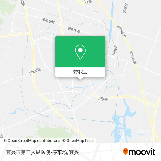 宜兴市第二人民医院-停车场地图