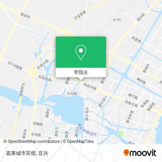 嘉莱城市宾馆地图