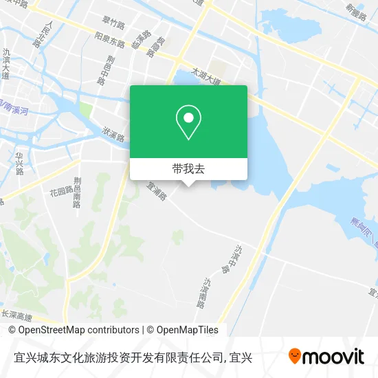 宜兴城东文化旅游投资开发有限责任公司地图