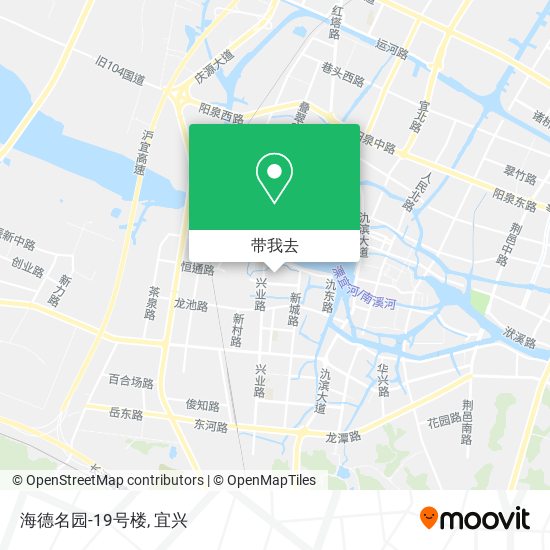 海德名园-19号楼地图