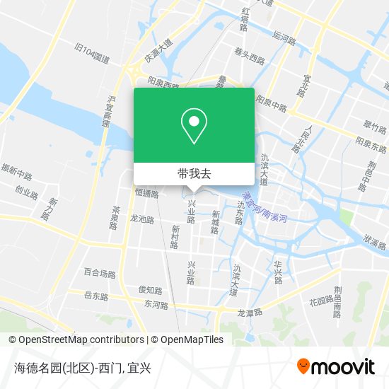 海德名园(北区)-西门地图