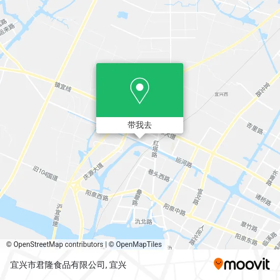 宜兴市君隆食品有限公司地图