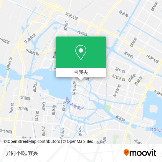 异同小吃地图