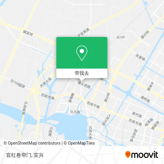 宜红卷帘门地图