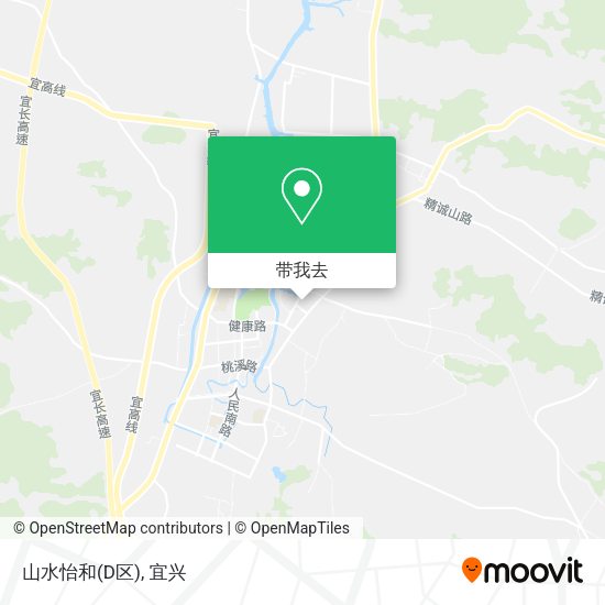 山水怡和(D区)地图