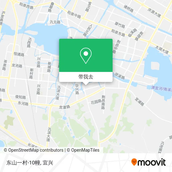 东山一村-10幢地图