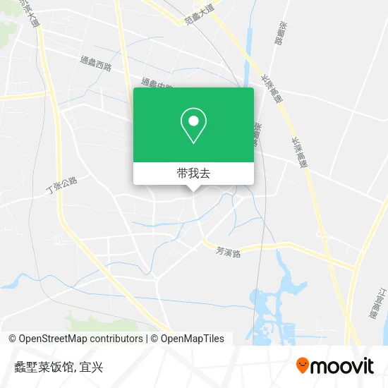 蠡墅菜饭馆地图