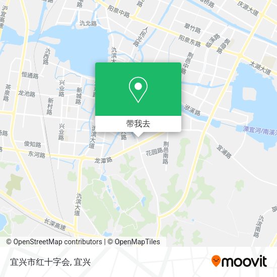 宜兴市红十字会地图