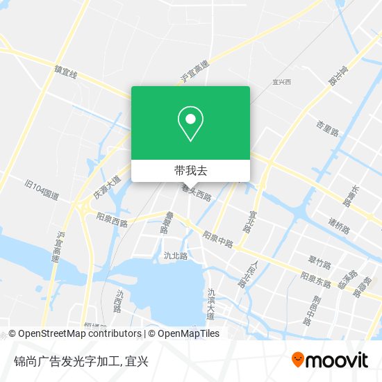 锦尚广告发光字加工地图