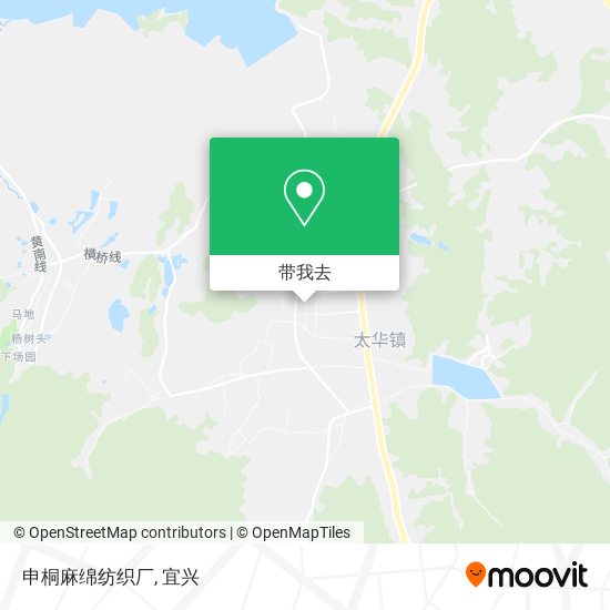 申桐麻绵纺织厂地图