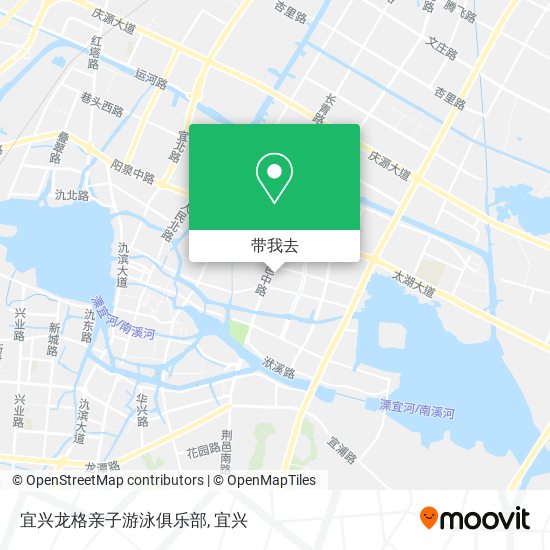 宜兴龙格亲子游泳俱乐部地图