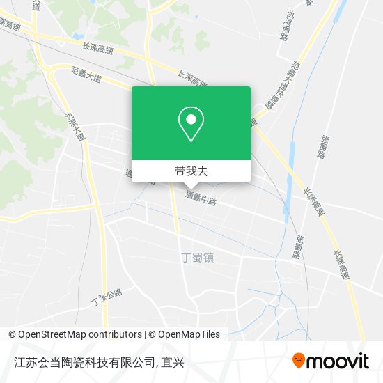 江苏会当陶瓷科技有限公司地图