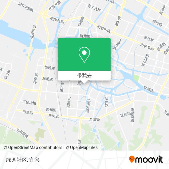 绿园社区地图