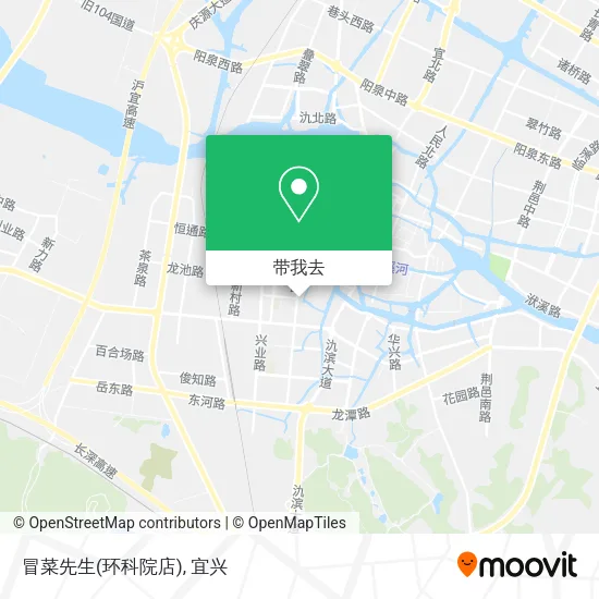 冒菜先生(环科院店)地图