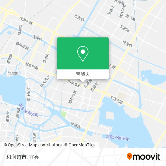 和润超市地图