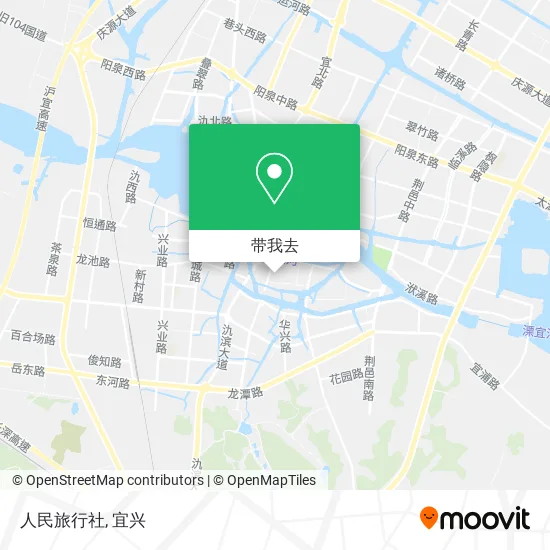 人民旅行社地图