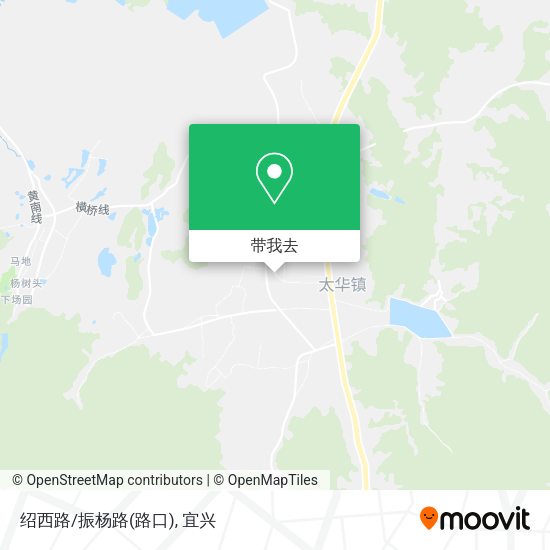 绍西路/振杨路(路口)地图