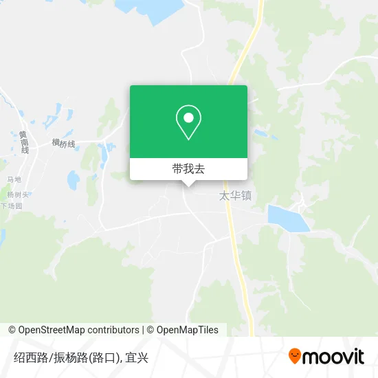 绍西路/振杨路(路口)地图