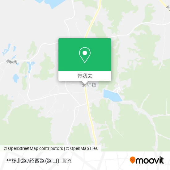 华杨北路/绍西路(路口)地图
